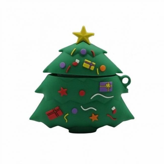 Karácsonyfa alakú AirPods tartó