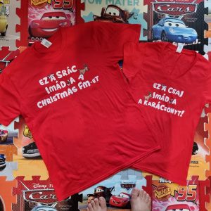 Karácsonyi mintás póló - Karácsony - Női