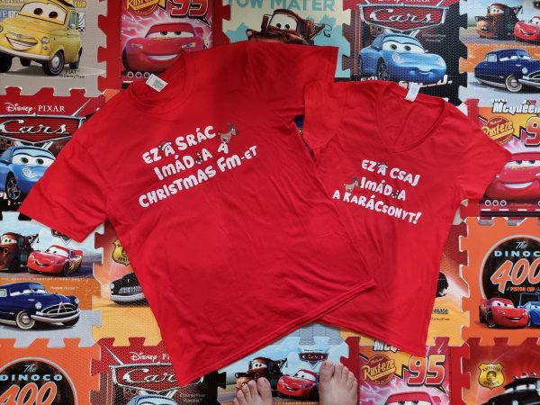Karácsonyi mintás póló - Karácsony - Női