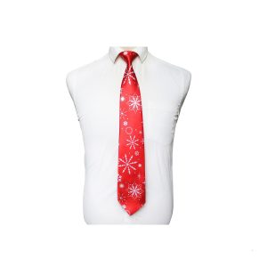 Karácsonyi nyakkendő - Hópelyhes