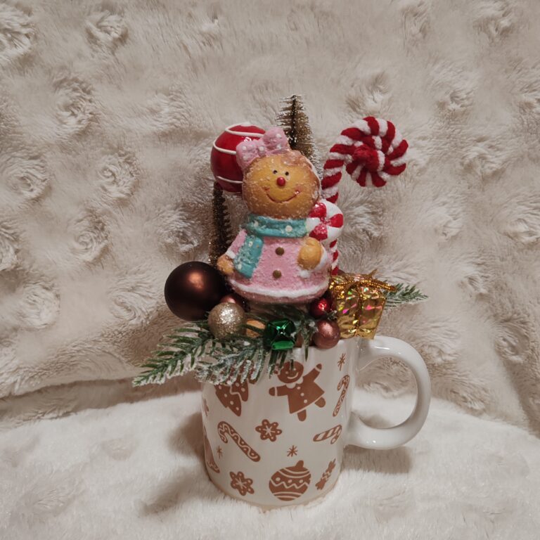 H&G Kreatív Kuckó Pápa (Cziráki Hilda) – Karácsonyi asztali dísz bögre