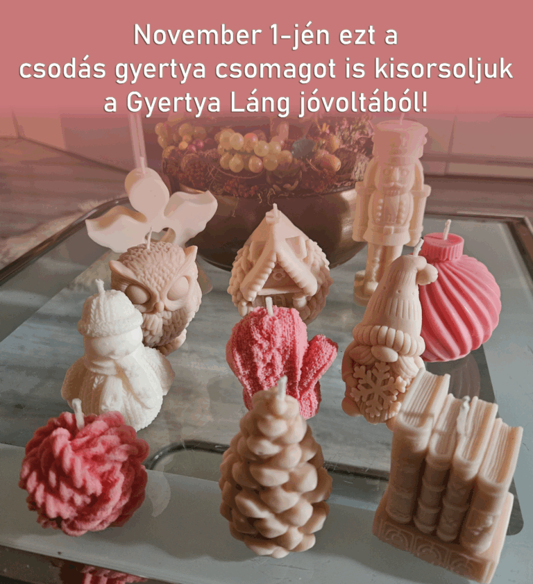 Gyertya Láng (Beatrix Kladek) - Kézműves gyertyák