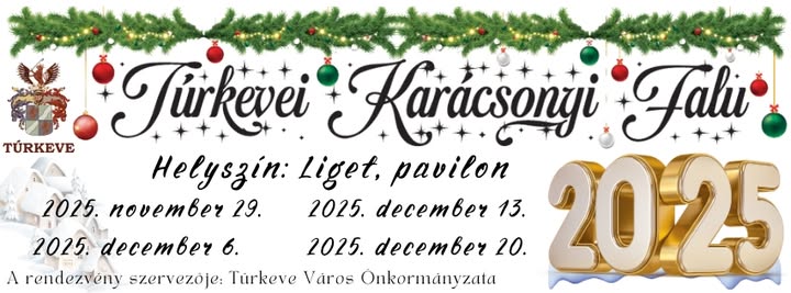 Adventi varázslat a Túrkevei Karácsonyi Faluban