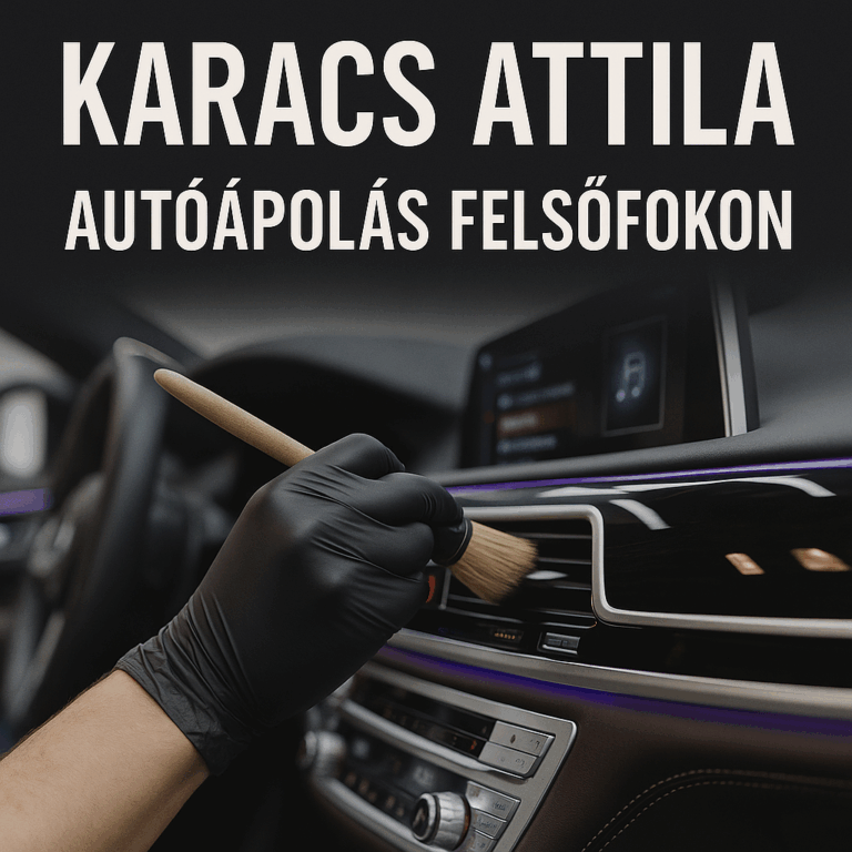 Karacs Attila – Teljes körű autóápolás Sárrétudvariban