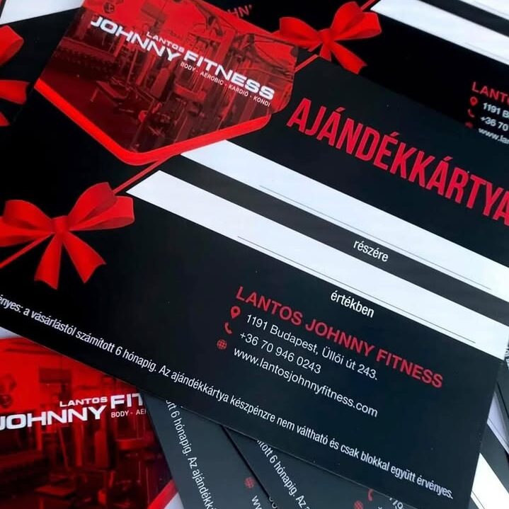Lantos Johnny Fitness – 2 db havi korlátlan bérlet a 19. kerületben