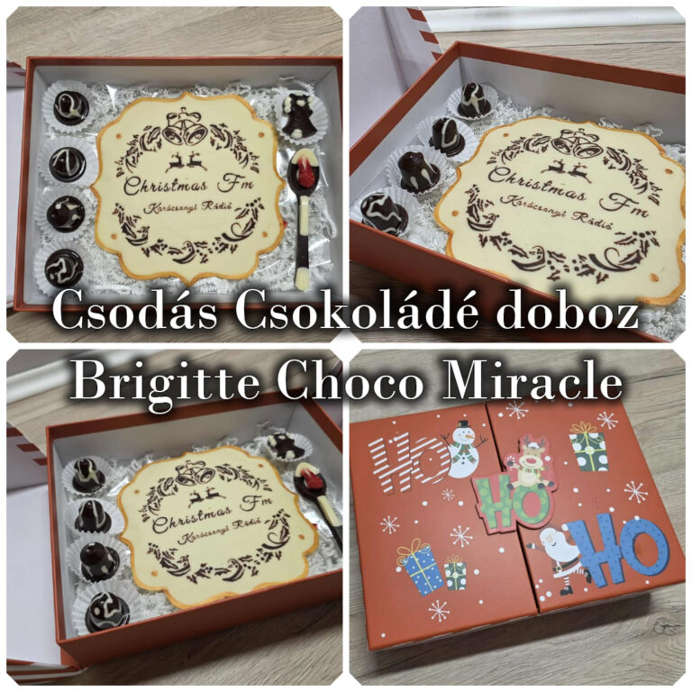 Brigitte Choco Miracle csokoládéműhely (Pecsét Brigi) – „Csoki doboz”